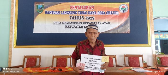 Penyaluran BLT DD Tahap 3 Bulan Kesembilan Tahun 2022 02